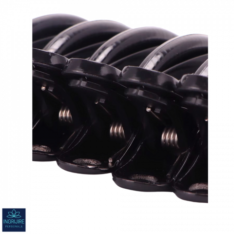 Set de 6 clame de par pentru coafura, Negru [2]