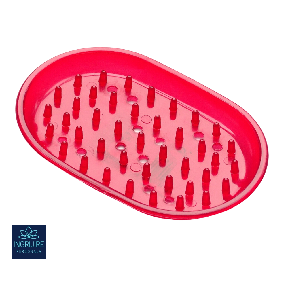 Set de 5 sapuniere de cauciuc, 12x9x2 cm [5]