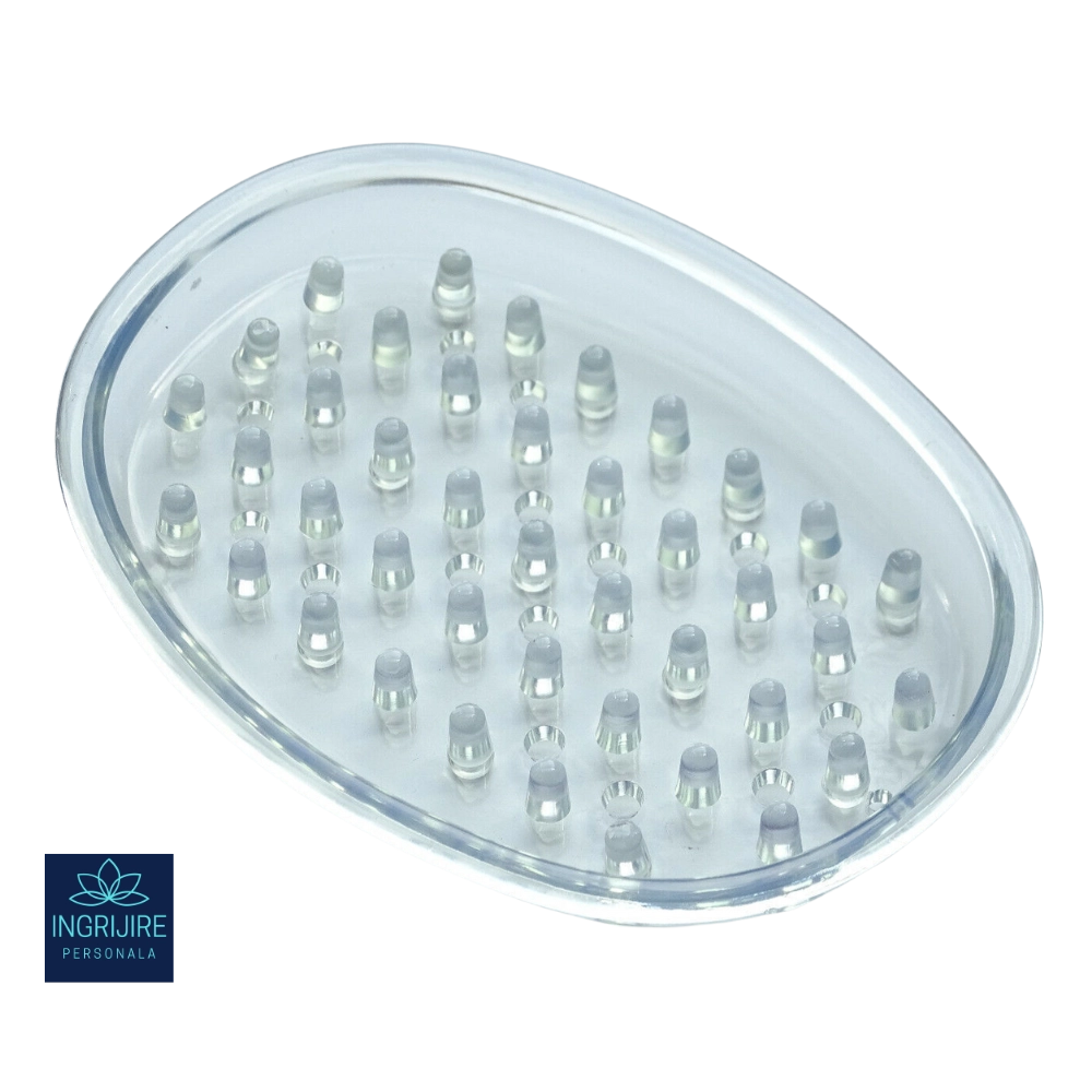 Set de 5 sapuniere de cauciuc, 12x9x2 cm [1]