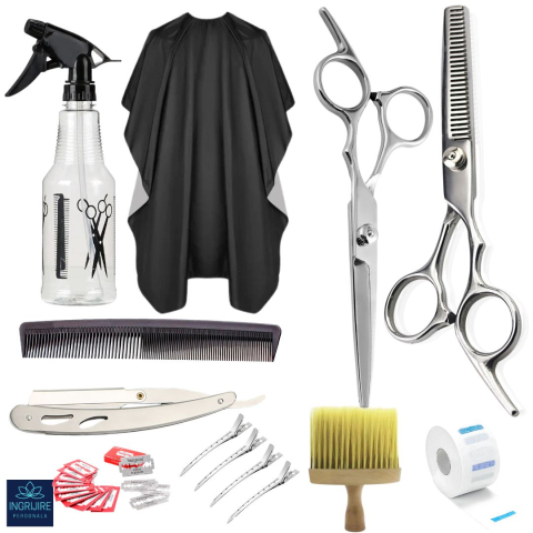 Foarfece de tuns - Set pentru Tuns – 10 Instrumente, Start Cut Silver