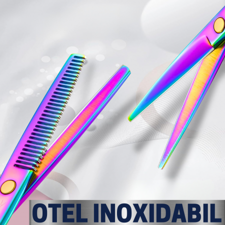 Set de 2 foarfece de tuns si filat 6''- Multicolor [10]