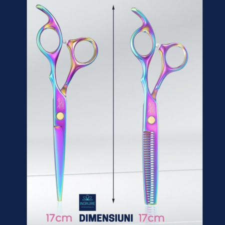 Set de 2 foarfece de tuns si filat 6''- Multicolor [4]