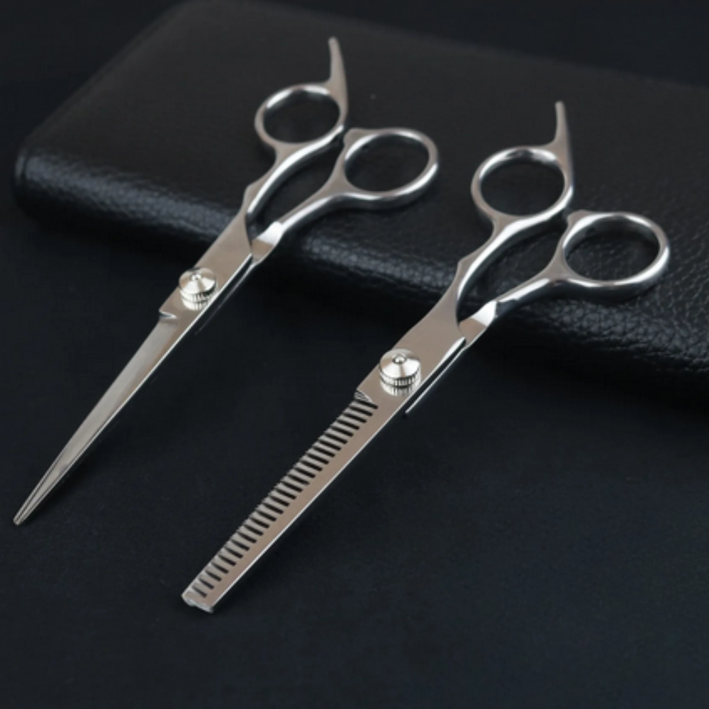 Set profesional pentru frizerie silver, 9 instrumente [3]