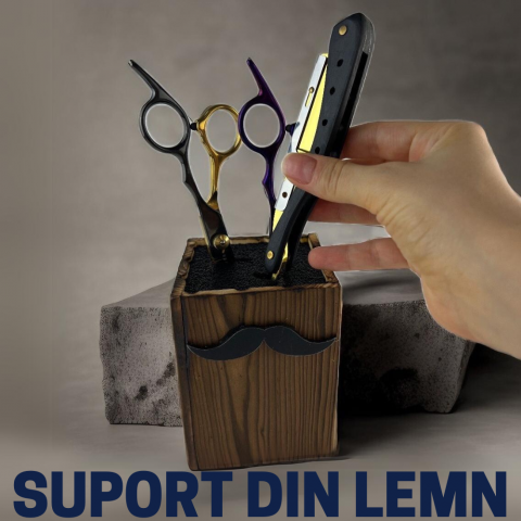 Suport pentru foarfece, lemn [6]