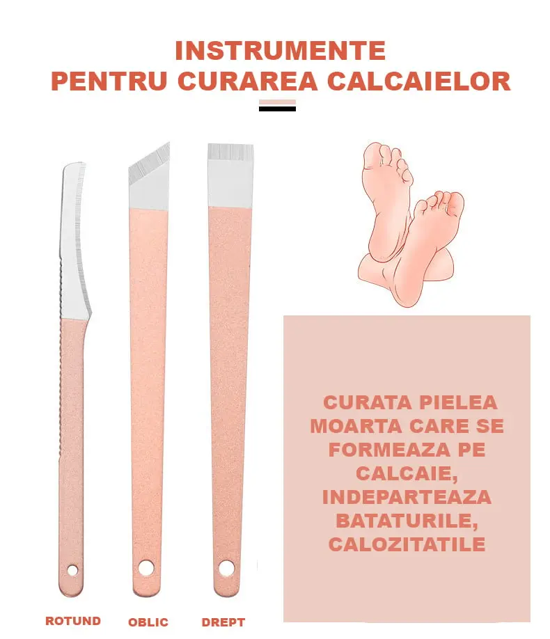 Trusa manichiura 18 piese, Coral Pink [8]