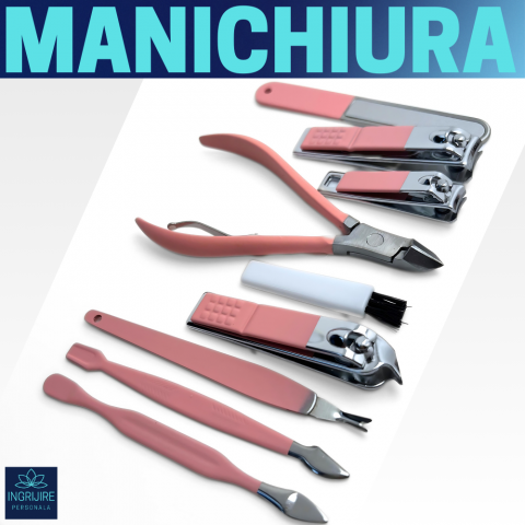 Trusa manichiura 20 piese, Pink [5]