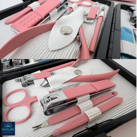 Trusa manichiura 20 piese, Pink [1]