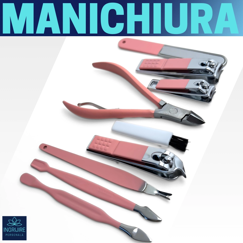 Trusa manichiura 20 piese, Pink [6]