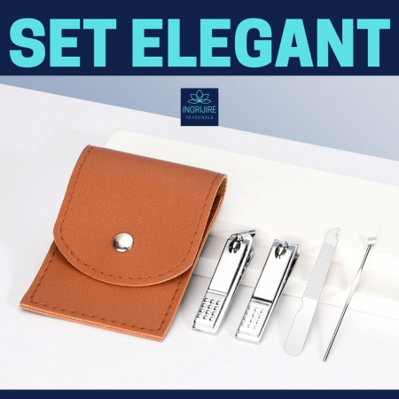 Trusa manichiura 4 piese, otel inoxidabil [6]