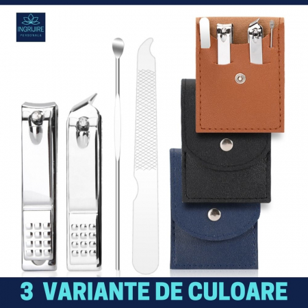 Trusa manichiura 4 piese, otel inoxidabil [14]