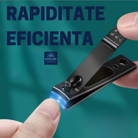 Trusa manichiura 4 piese, otel inoxidabil, Marine blue [12]