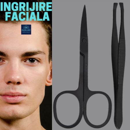 Trusa manichiura 4 piese, otel inoxidabil, Street Grey [2]