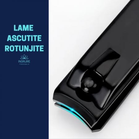 Trusa manichiura 4 piese, otel inoxidabil, Street Grey [9]