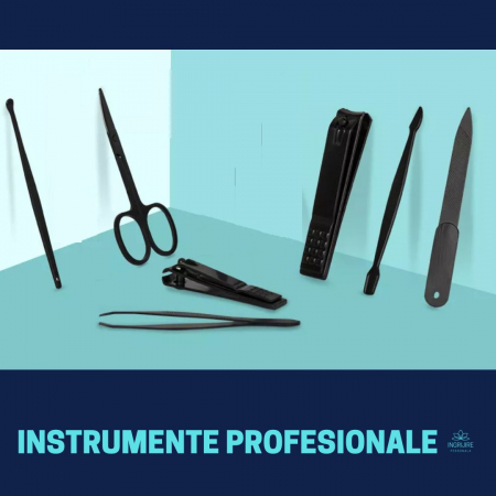 Trusa manichiura 8 piese, Street Grey [7]