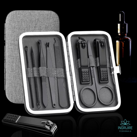 Trusa manichiura 8 piese, Street Grey [2]