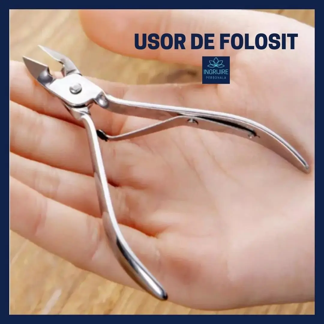 Trusa manichiura profesionala 18 piese, Silver, Ocean Blue [4]