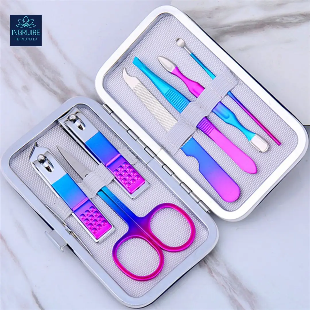 Trusa manichiura profesionala 7 piese, cosmic vibes [5]