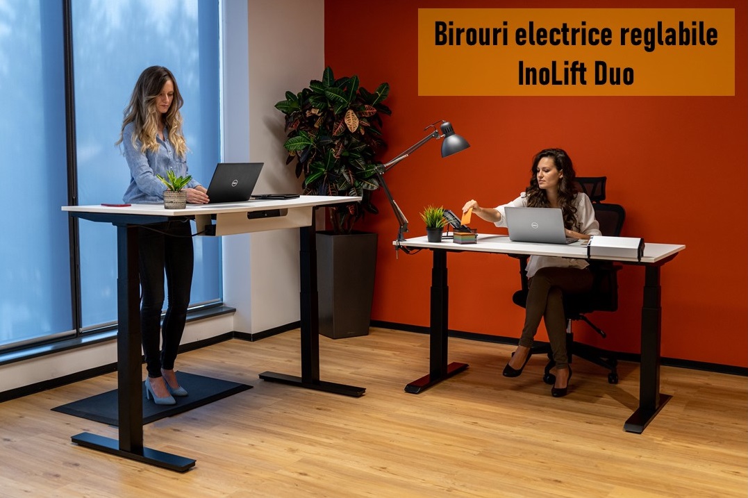 Birouri electrice reglabile pe inaltime