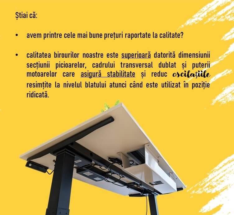 birou reglabil pret mic ieftin