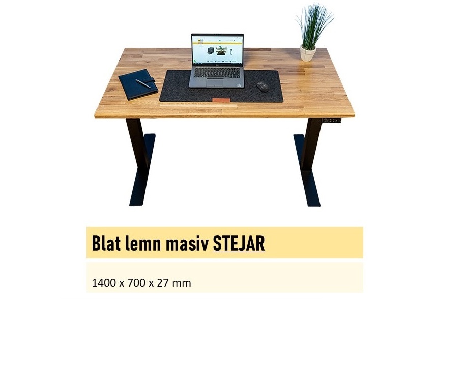 birou reglabil stejar