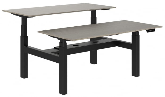 Birou reglabil inoLift Quad PRO, 4 motoare, sarcina 120kg/blat, blat Pal 1600x800x25, 5 ani garantie [1]