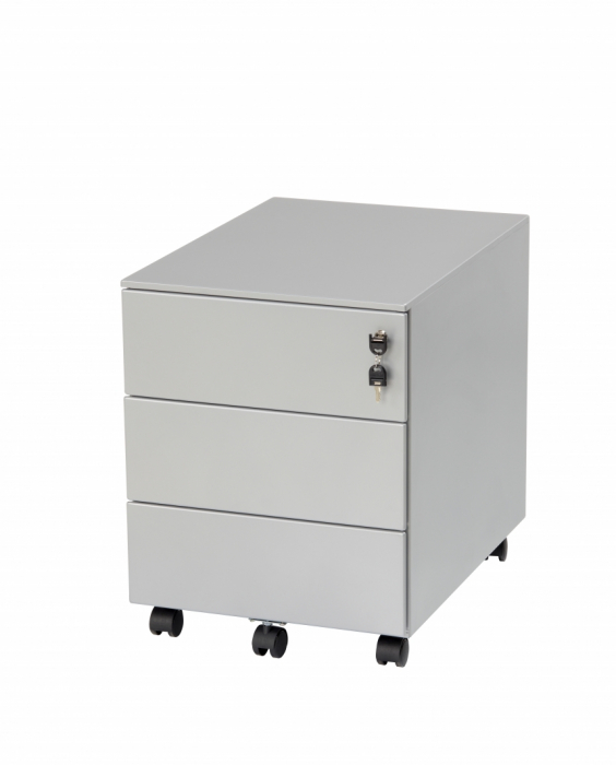 Dulap metalic inoCube, 3 sertare, organizator sertar inclus [1]