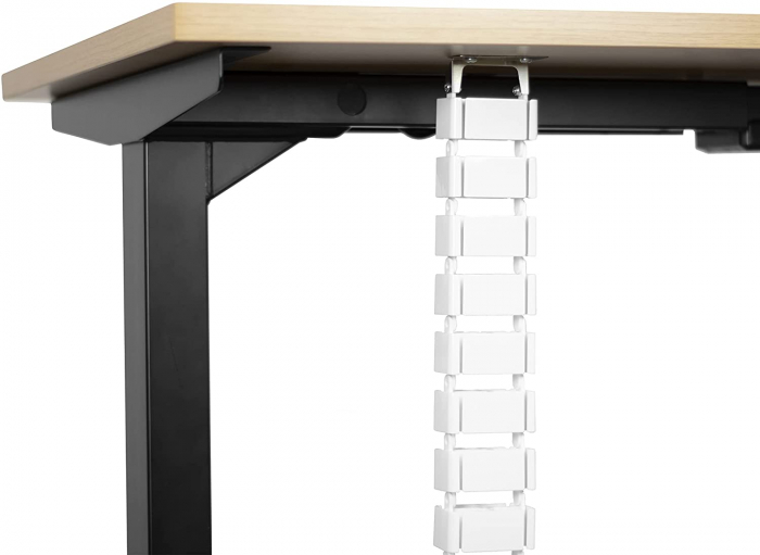 Organizator cabluri birou reglabil cu baza de plastic [3]