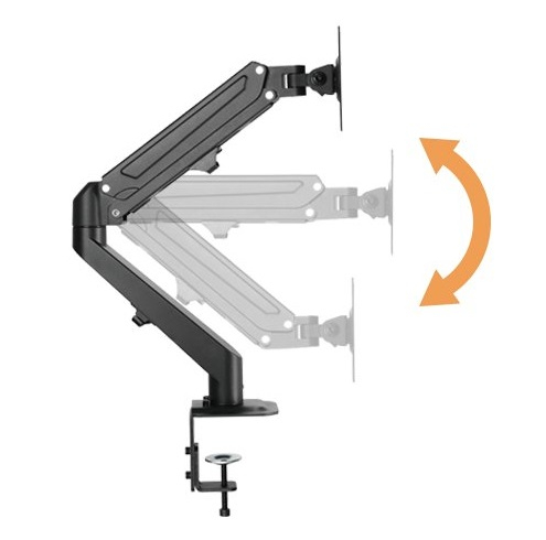 Suport monitor Gas Spring 17"-27", 6.5 Kg, h=160-410mm [3]