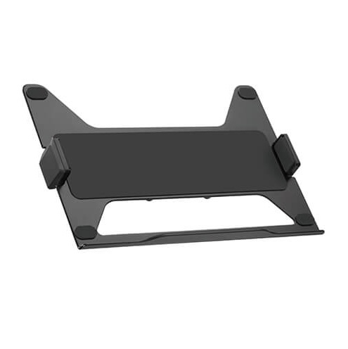 Suport cu brat dublu pentru monitor si laptop, sistem gas spring, negru [5]