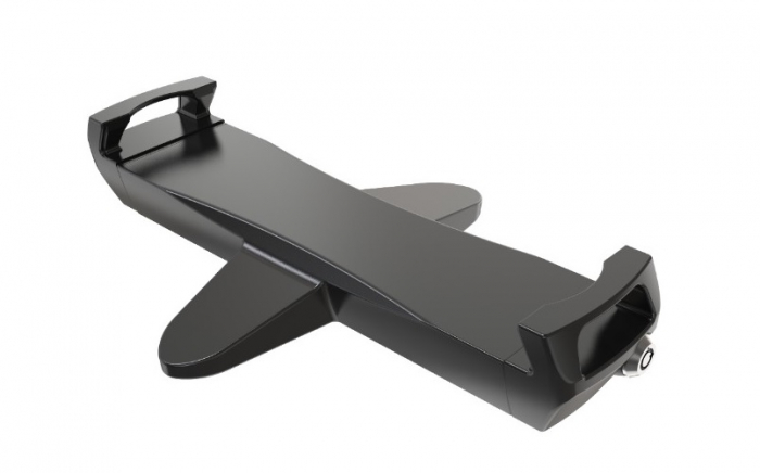 Suport tableta cu adaptor vesa, 7.9"-12.5", antifurt, negru (nu include bratul) [2]