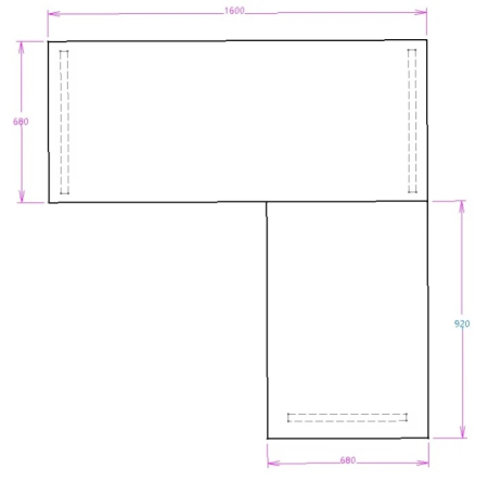 Promo: Birou reglabil colt, in "L", inoLift Trio PRO - 3 motoare + incarcator wireless gratuit [9]