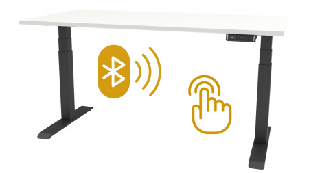 Birouri reglabile - Birou reglabil inoLift Duo PRO 2.0 (Smart) - 2 motoare, sarcina 120kg, Blat Lemn Masiv sau Pal, transport gratuit