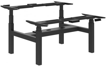 Cadre birouri reglabile - Cadru reglabil inoLift DUO Pro - TwinLift, 2 motoare/post, sarcina 120kg/post, 5 ani garantie