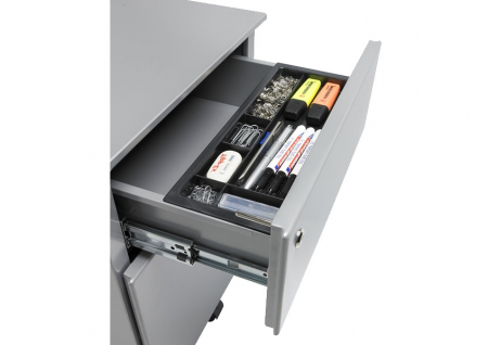 Dulap metalic inoCube, 3 sertare, organizator sertar inclus [2]