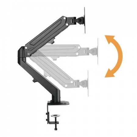 Suport 2 monitoare Gas Spring MNT25 17"-27", 6.5 Kg [4]