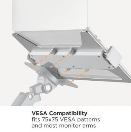 BF - Suport cu brat dublu pentru monitor si laptop, sistem gas spring, negru [2]