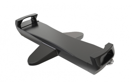 Suport tableta cu adaptor vesa, 7.9"-12.5", antifurt, negru (nu include bratul) [1]