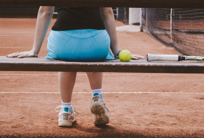 Sosete scurte pentru tenis Fusion White Turquoise [2]