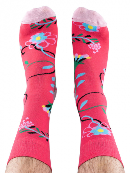 Sosete bumbac Flowers [3]