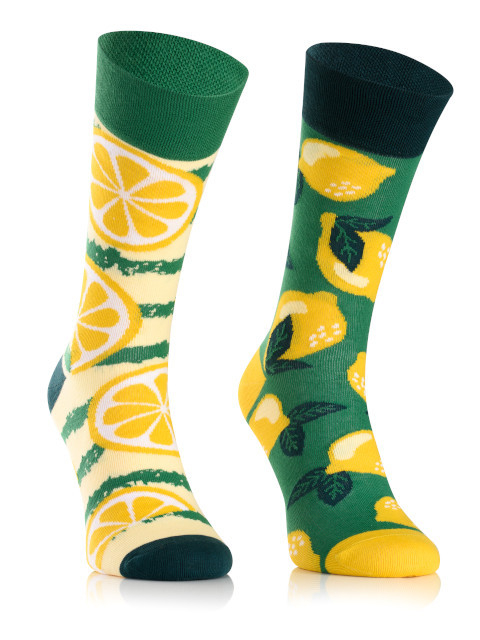 Sosete bumbac Lime [2]