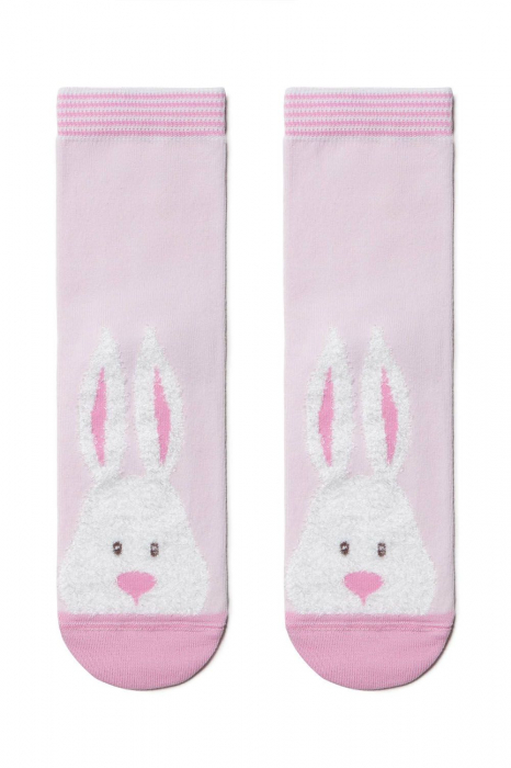 Sosete bumbac cu model pufos iepuras Bunny [2]