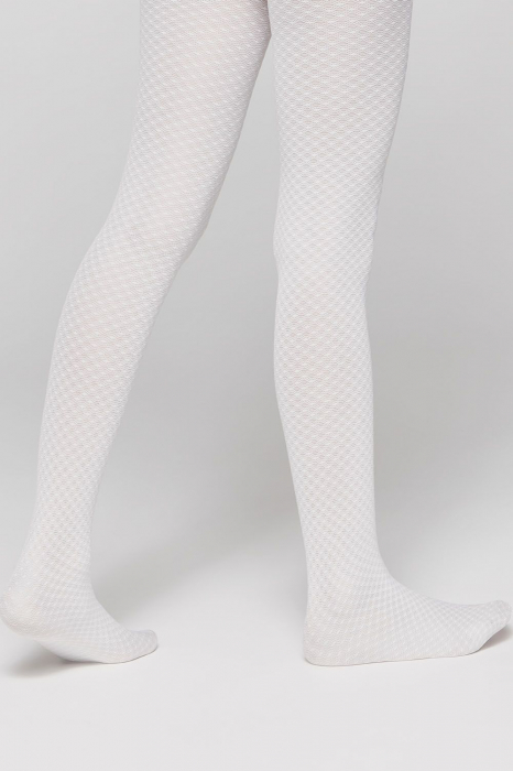 Ciorapi fete cu model ajurat Emily 40 den [2]