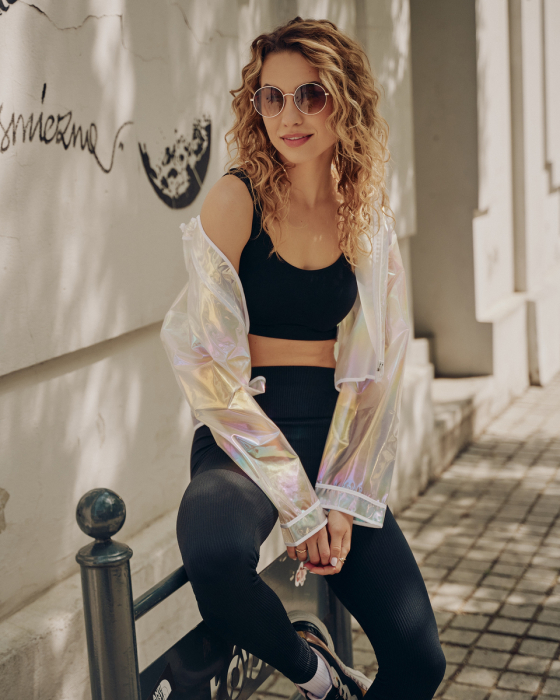 Colanți fără cusături cu talie înaltă și efect push-up [7]