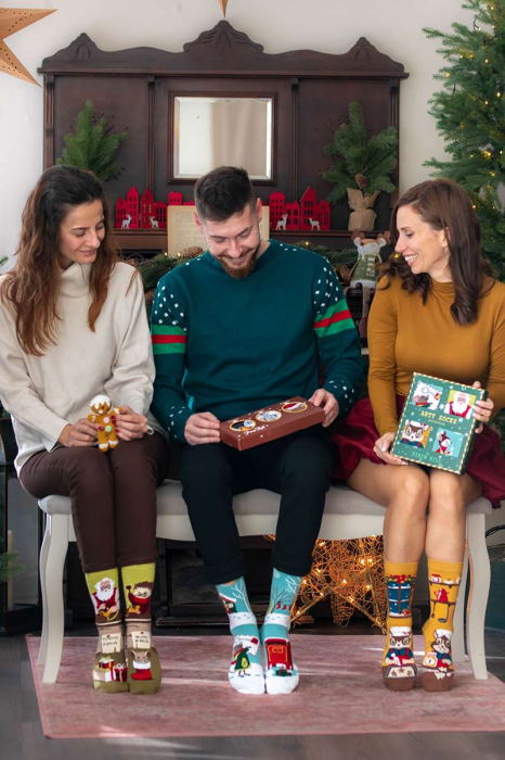 Cutie cu 4 perechi de șosete Arty Socks Poveste de Crăciun [5]