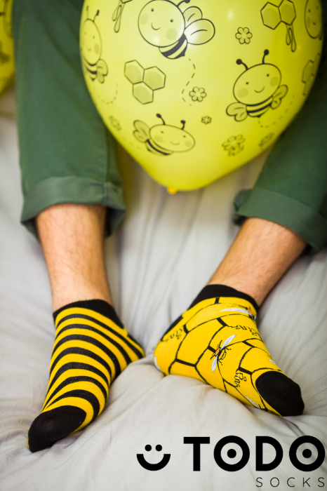 Sosete scurte bumbac Busy Bee [2]