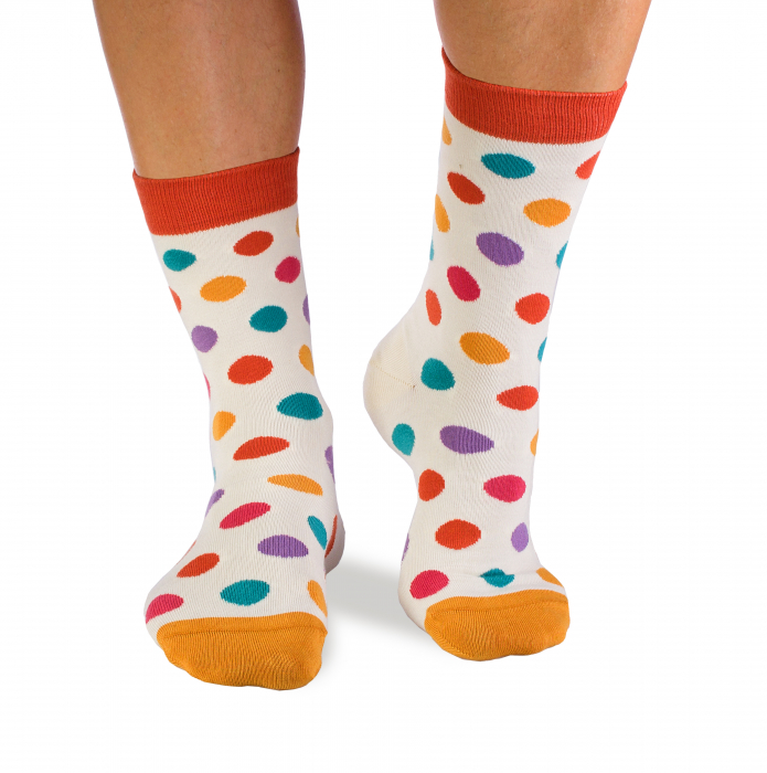 Sosete bambus buline White Clown [2]
