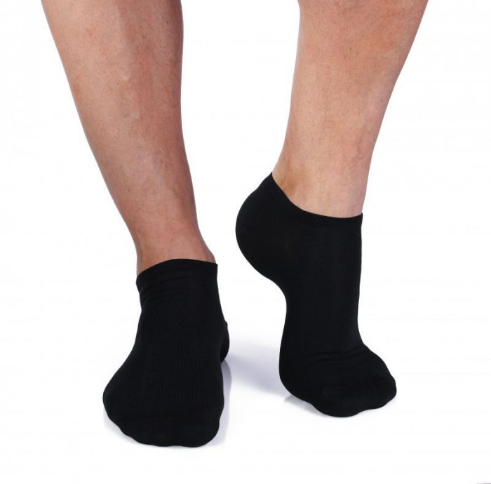 Sosete scurte bambus FINE BAMBOO Sneaker BLACK [2]