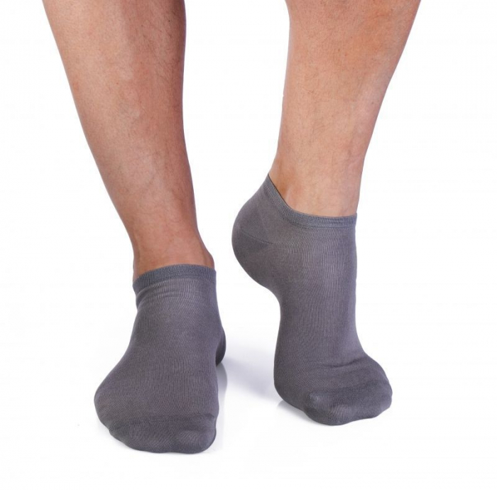 Sosete scurte bambus FINE BAMBOO Sneaker GREY [2]