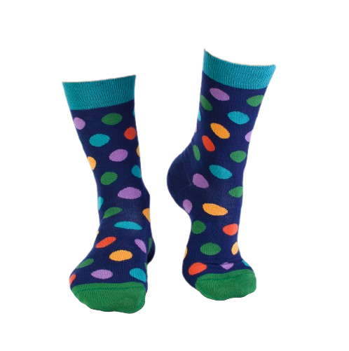 Sosete bambus buline Cobalt Blue [6]