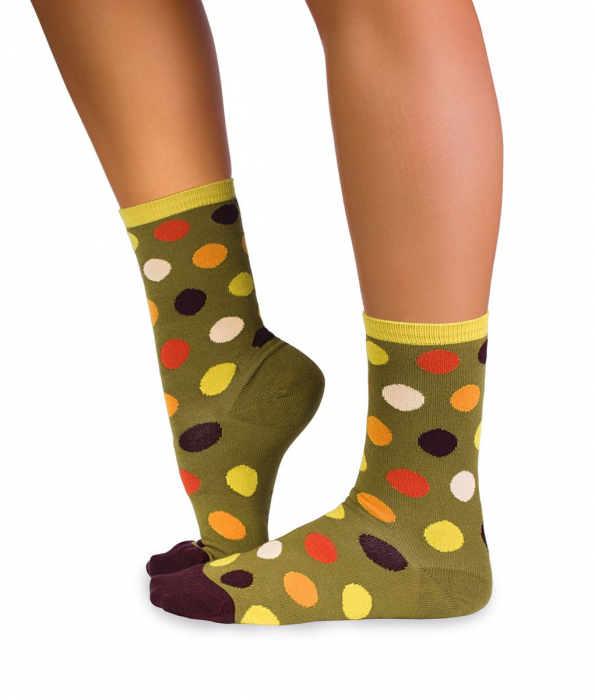 Sosete bambus buline Olive Green [2]